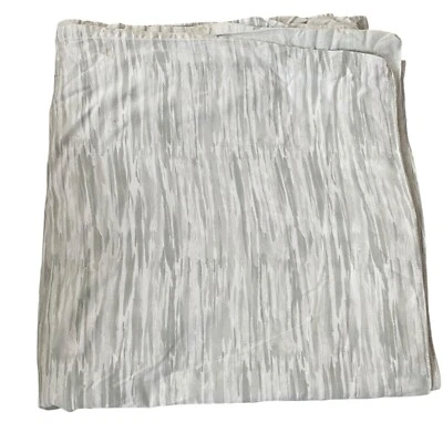 Funda nórdica DKNY completa/queen gris claro blanco neutro 100 % algodón botones 88x92 Foto 1 de 4