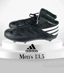 NEU Adidas Herren Fußball Stollen 13,5 schwarz weiß Schuh Eisenhaut Mitte AH1339 - Bild 1 von 11