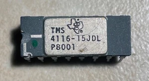 T.I. TMS4116-15JDL 4116 16K Dynamic RAM - Imagen 1 de 1