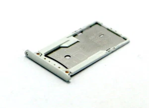 Bandeja Porta Tarjeta SIM SD Tray Holder Para Xiaomi Redmi Note 3 PRO Plata - Imagen 1 de 1