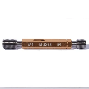 Nuevo medidor de enchufe de rosca M12 X 1,5 h6 Go NoGo doble extremo VENDIDO EN EE. UU. - Imagen 1 de 1