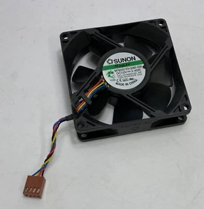 Minitour de bureau Dell OptiPlex 7050 W52D3 0W52D3 boîtier ventilateur de refroidissement 4 broches - Photo 1/5