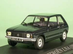 Citroen LNA 1981 azul coche en miniatura IXO 1/43 - Imagen 1 de 4