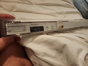 IKEA OMLOPP LED Countertop Light 18" LED 404.303.62 New in Package - Picture 1 of 4