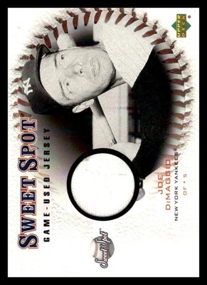 2001 Upper Deck Sweet Spot Game Jersey #JJD Joe DiMaggio NM-MT MEM Yan ID:333610 — 第 1/2 张图片