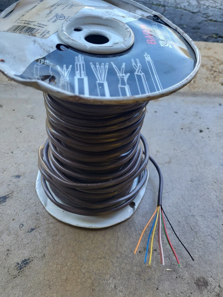  Genesis 18/8 Sólido TSTAT Cable de Uso General Rollo Parcial Termostato Alambre 100 Foto 1 de 2