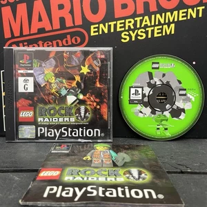 Lego Rock Raiders W.Manual Playstation PS1 PAL VGC TESTED FREE TRACKED POSTAGE - Picture 1 of 13