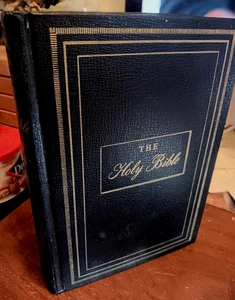 Holy Bible Vintage 1961 New Catholic Douay Confraternity Version P.J. Kenedy - Picture 1 of 8