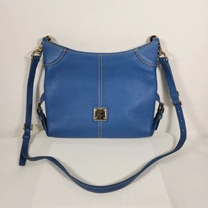 Bolso de Mano Bandolera Dooney and Bourke Azul Azul Azul Azul Sak Cuero Guijarro - Imagen 1 de 24