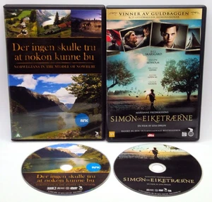 SIMON AND THE OAKS & NORWEGIANS IN THE MIDDLE OF NOWHERE DVD PAL Region 2 Discs - Picture 1 of 4