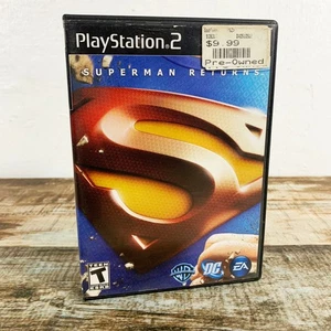 Superman Returns (Playstation PS2) CIB Complete w/ Manual - Tested and Working - Picture 1 of 3