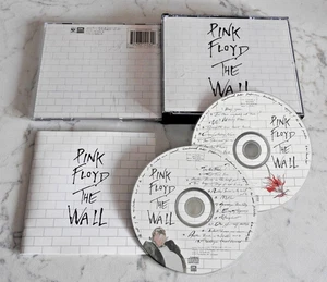 PINK FLOYD THE WALL 2CD FATBOX 1994 EMI HARVEST DIGITAL REMASTER PRINTED IN UK - Foto 1 di 5