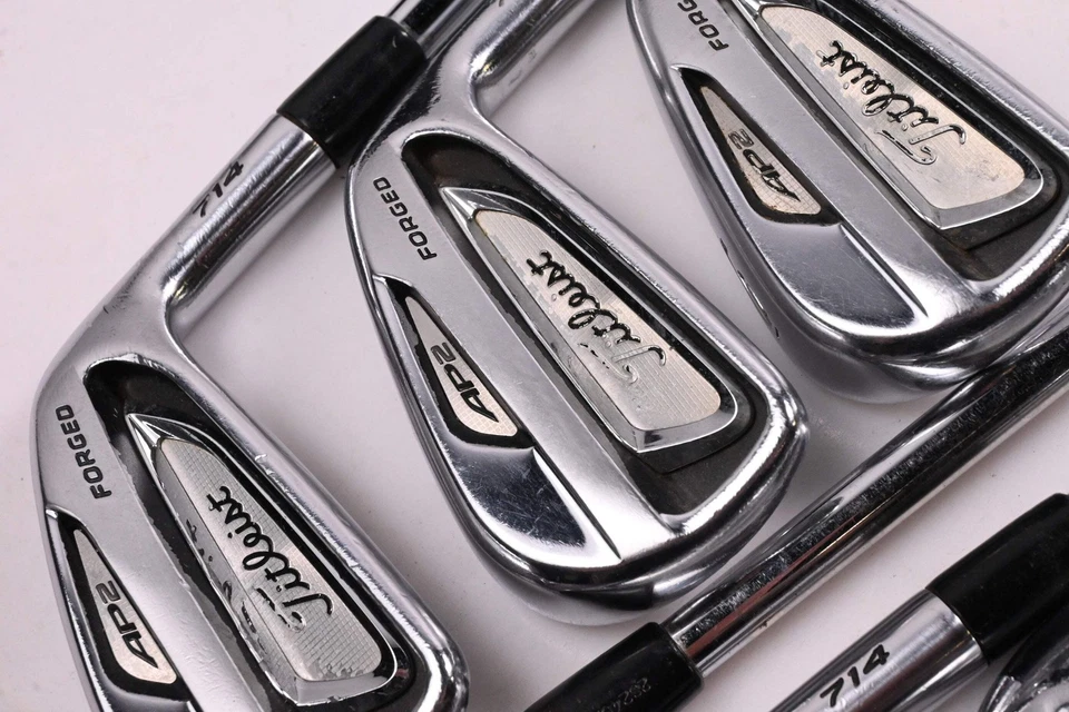 Titleist 714 AP2 Irons / 4-PW / Stiff Flex Dynamic Gold S300 Shafts - Image 1 of 4