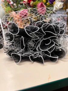 Schwarz-Weiß Fascinator - Bild 1 von 2