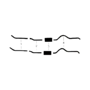 1967 PLYMOUTH FURY DUAL EXHAUST, ALUMINIZED WITH 383 ENGINES - Picture 1 of 1