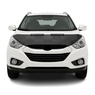 Sujetador capó máscara capó coche para Hyundai Tucson 2010-2015 negro a cuadros 1 pieza Foto 1 de 4