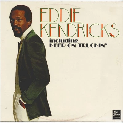 EDDIE KENDRICKS aussie TAMLA MOTOWN LP_orig 1973 "KEEP ON TRUCKIN" mint vinyl - Image 1 of 4