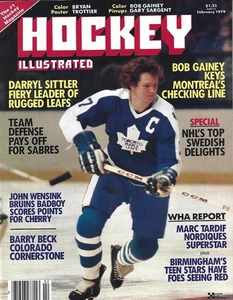 TOUGH FEB. 1979 HOCKEY ILLUSTRATED MAGAZINE - SITTLER GAINEY MINT !! - Picture 1 of 1