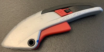 Vintage Martor no. 122-001 Safety Knife Box Cutter Retractable  Made in Germany - Image 1 of 4