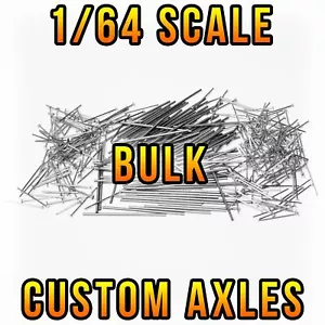 ASSILI SFUSI regolabili personalizzati scala 1/64 per cerchi Hot... Real Rider Wheels - Foto 1 di 16