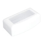 (White)Makeup Tool Cleaning Box Compact Makeup Tool Clean Tray Fine Workmanship