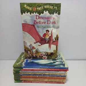 Magic Tree House By Mary Pope Osborne 11 book lot Books #1, 3, 4- 12 Vintage - Picture 1 of 12