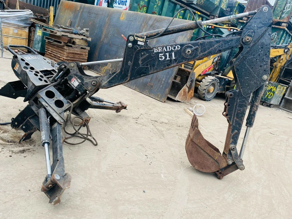BRADCO 511B SKID STEERBACKHOE - Image 1 of 4