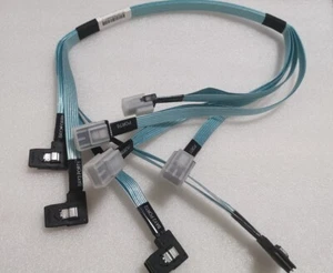 HP DL380 Gen10 SAS Kabel Cable 4x SFF-8087 874686-001 875094-001 - Picture 1 of 3