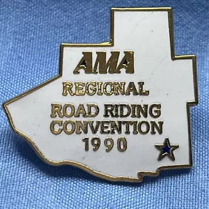 SPILLA SMALTATA AMA REGIONAL ROAD RIDING CONVENTION 1990 - Foto 1 di 5