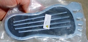 ¡NUEVO! Cubierta de pedal de acelerador de forma de pie grande cromada para autos y camiones antiguos - Imagen 1 de 5