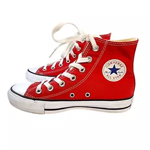 Converse Chuck Taylor All Star High Tops rot Unisex Damen Größe 5,5 Herren Größe 3,5 - Bild 1 von 7