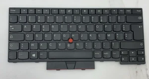 Lenovo ThinkPad T480 A485 Keyboard French Black Backlit 01HX430 Ref:1458 - Picture 1 of 2