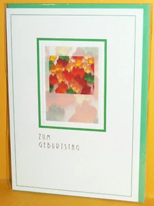 Geburtstagskarte - Zum Geburtstag Motiv Gummibärchen - Neu&Ovp - - Bild 1 von 1