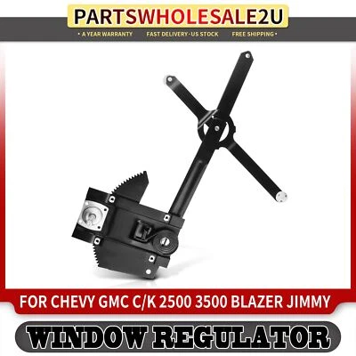 Regulador de ventana manual delantero derecho para Chevy C10 K10 R2500 Suburban GMC C1500 Foto 1 de 4