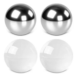 Vaginal Tightening Exercise Ben Wa Benwa Kegel Balls Stainless Steel / Glass Set - Picture 1 of 21