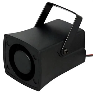 Velleman 107dB Mini Piezo Siren with Wire Leads, 6-15V DC 140mA (1.5"×1.7"×2.2") - Picture 1 of 2