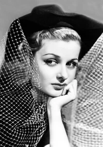 Joan Bennett Monochrome Photo Print 07 (A4 Size-210 x 297mm-8.5" x 11.75") - Picture 1 of 2