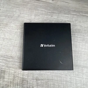 Verbatim DPAA Black USB External Slimline CD/DVD Writer For Mac & PC - Picture 1 of 5