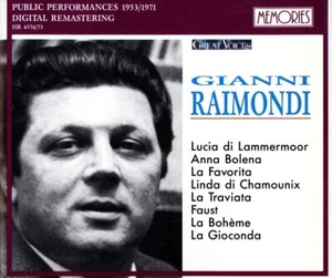 GREAT VOICES Gianni Raimondi (2 CDs, 1994, Memories) - Bild 1 von 2
