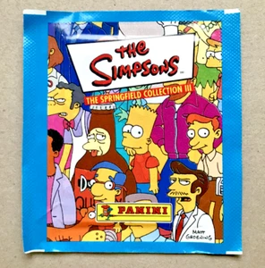 Simpsons Springfield Collection 3 (2001) Booster Panini Stickertüte Pack - Bild 1 von 3