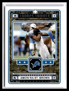 2024 Panini Photogenic - Troops Tribute Amon-Ra St. Brown #10 - Picture 1 of 2
