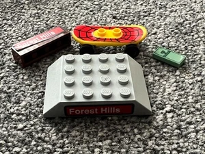 SPARE PARTS FOR Lego (4855) Spiderman's 2 Train Rescue, SKATEBOARD ETC - Picture 1 of 3