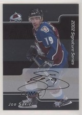 2001-02 ITG Be A Player Signature Series Auto Joe Sakic #LJS Auto HOF