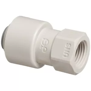 John Guest Tap Faucet Adaptor 1/4 PF x 7/16 UNS Tube Water Connector CI3208U7S - Picture 1 of 3