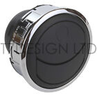 45Mm (1.75") Chrome Round Air Vent Outlet To Fit Eberspacher Webasto Propex