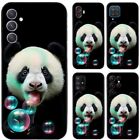 Blow Bubbles Panda TPU Gel Back Case Cover For Samsung Galaxy All Series Phone