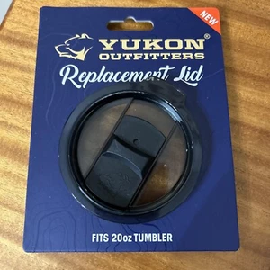 Yukon Outfitters Schwarz Ersatz Becher Deckel - 20 Oz Becher - Bild 1 von 2