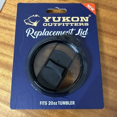 yukon outfitters Black Replacement tumbler lid - 20 Oz Tumbler - Image 1 of 2