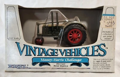 ERTL "Vintage Vehicles" Massey-Harris Challenger Tractor - Diecast - 1:43 Scale - Image 1 of 4