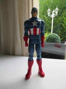 9 ⚜️ Figurine Marvel Hasbro Captain America 30 Cm - Foto 1 di 2